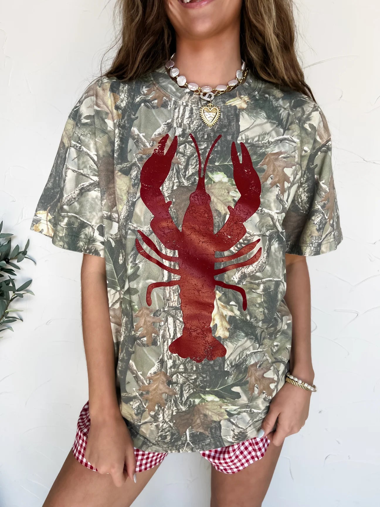 Crawfish Camo Short Sleeve Tee