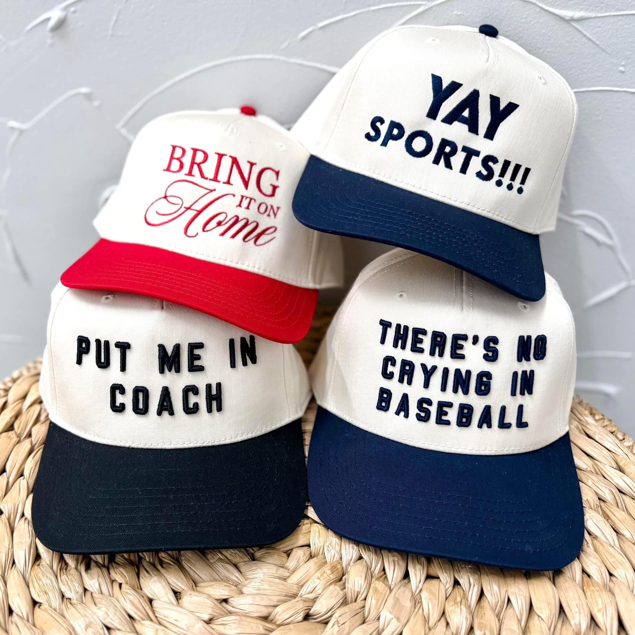 Put Me in Coach Baseball Cap, Baseball SZN, Baseball Life, Summer, Spring, Fall Ball