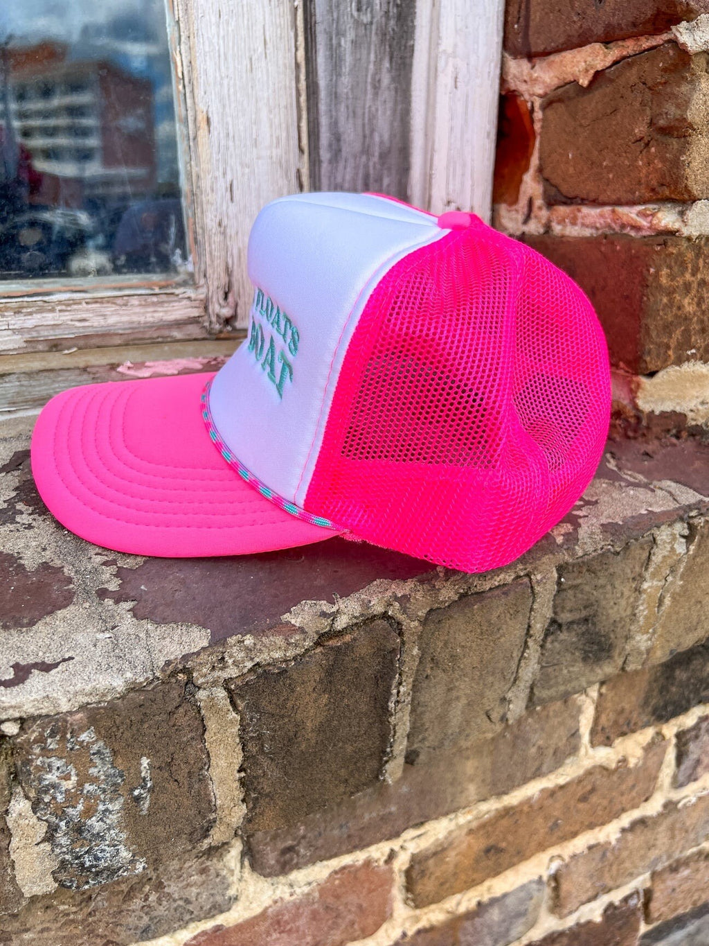 Whatever Floats Your Boat Foam Trucker Hat, Summer Hat, Women’s Hat, Trucker Hat Vibes