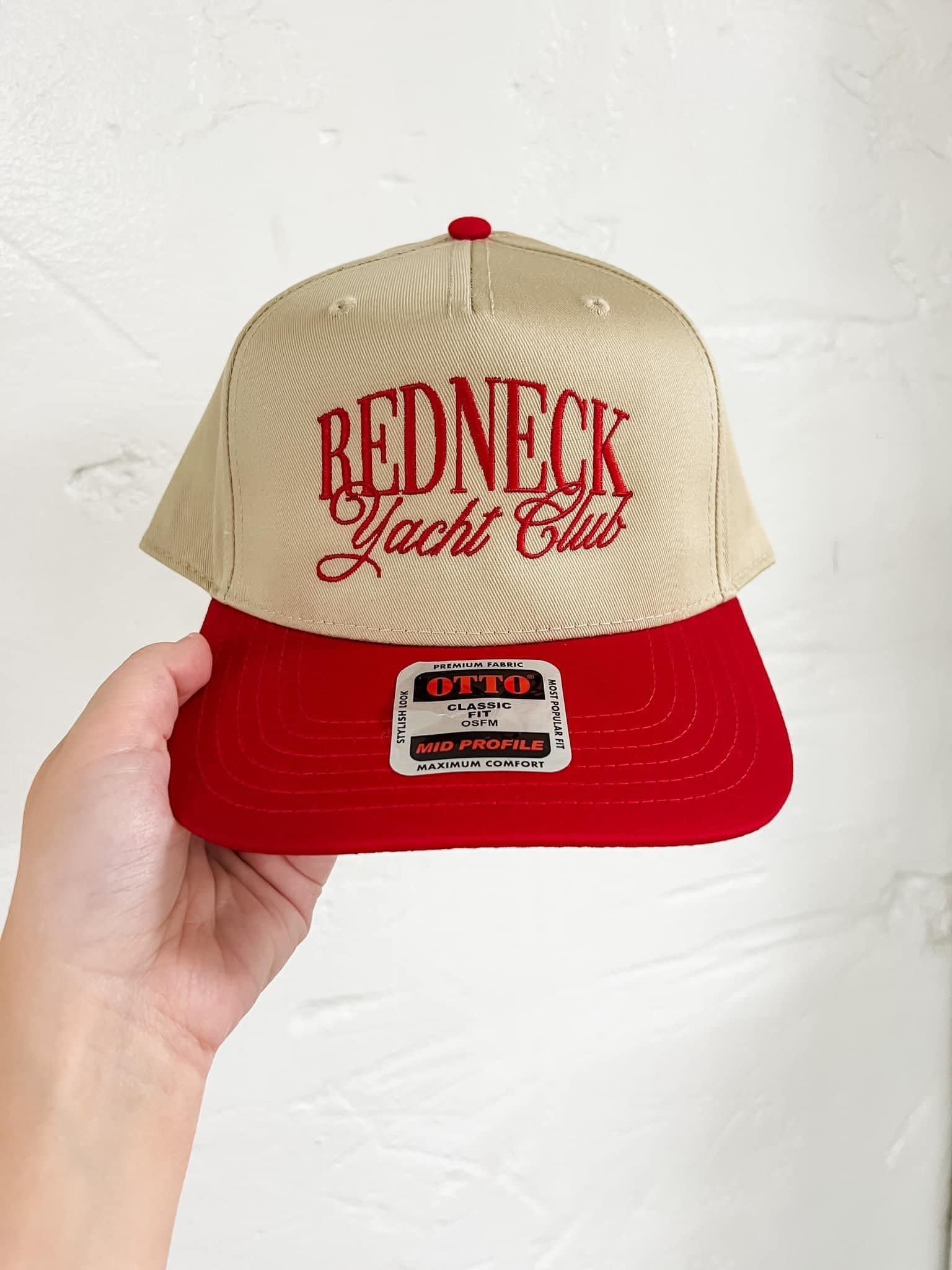 Redneck Yacht Club Hat, Everyday Hat, Country Hat, Adjustable Hat, Gender Neutral Hat